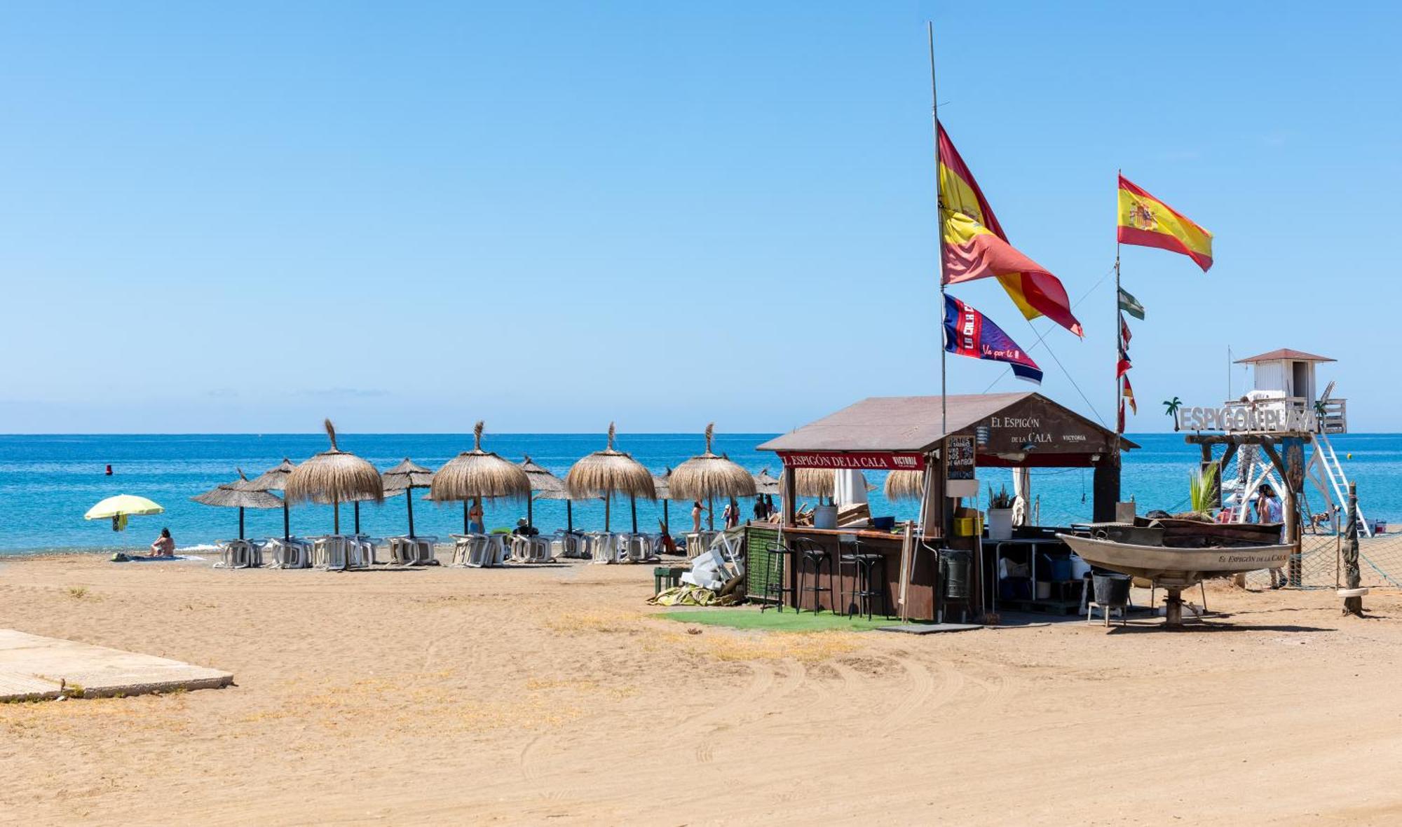 Wintowinrentals Dream Home On The Beachfront La Cala Del Moral Exteriör bild